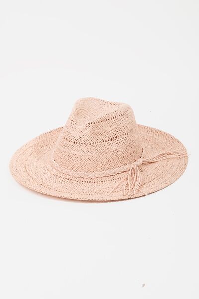SunHat Every Day Casual Fame Braided Rope Straw Hat Gardening Beach Zoo Park Vacation Outfit Summer