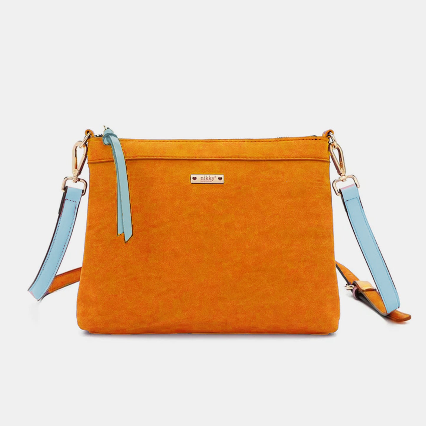 Orange Yellow bag set Nicole Lee USA 3-Piece Handbag Set