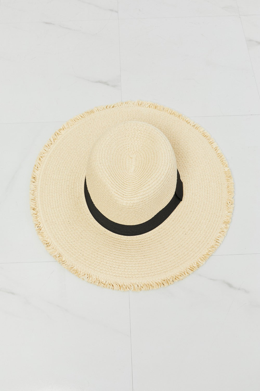 Straw Hat Summer Fall Fame Time For The Sun casual chic outfit