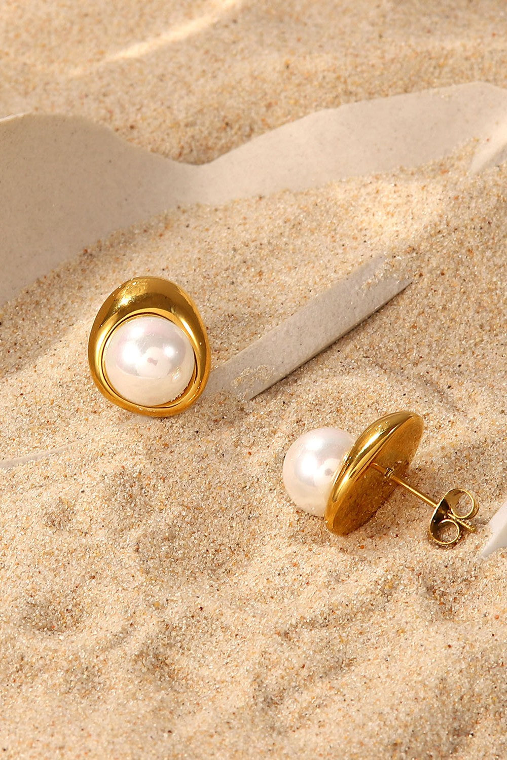 Lovelier Than Ever Pearl Stud Earrings